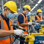 Buruh pabrik Palembang profesional